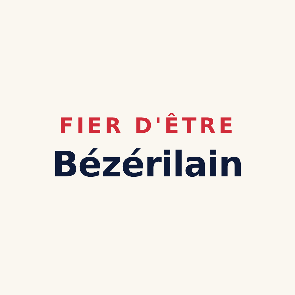 Tasse « Fier d'être Bézérilain » — design pour Bézéril