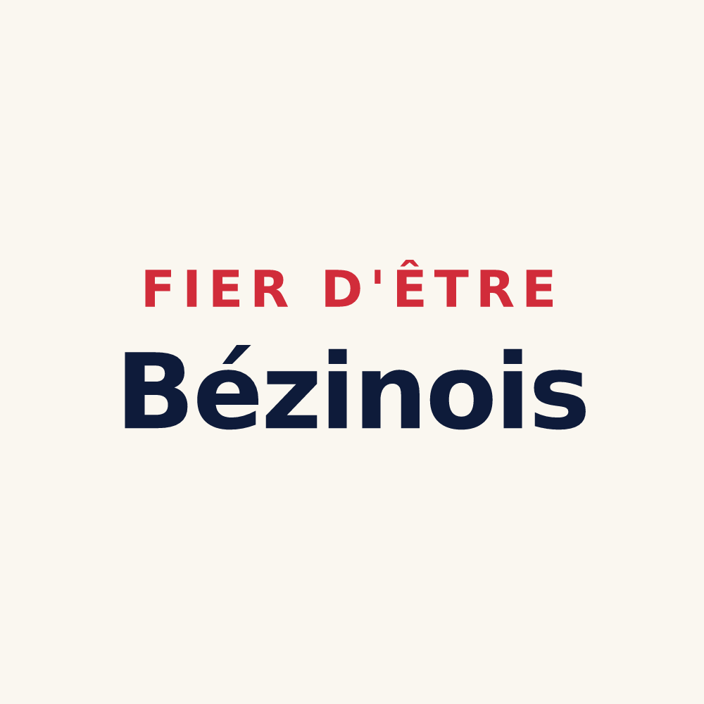 Tasse « Fier d'être Bézinois » — design pour Bezins-Garraux