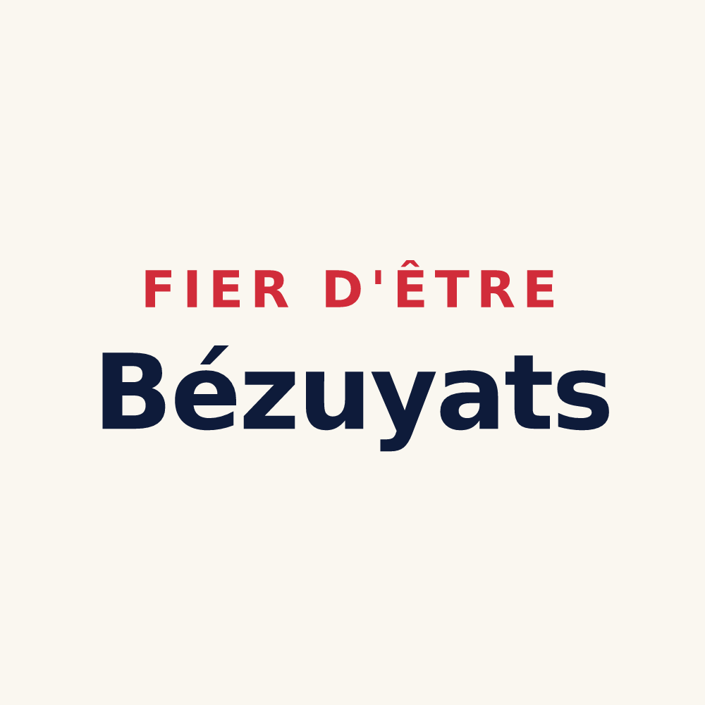 Tasse « Fier d'être Bézuyats » — design pour Bézu-le-Guéry