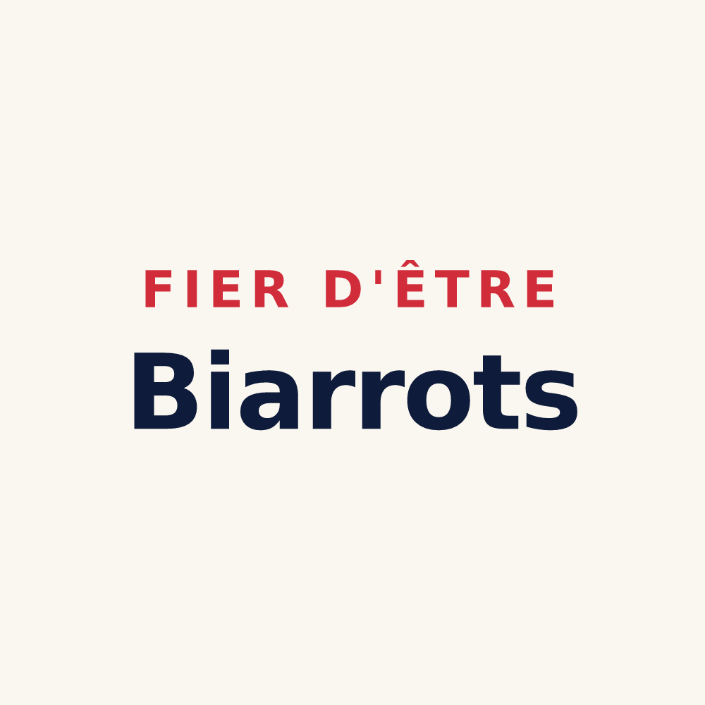 Tasse « Fier d'être Biarrots » — design pour Biarritz