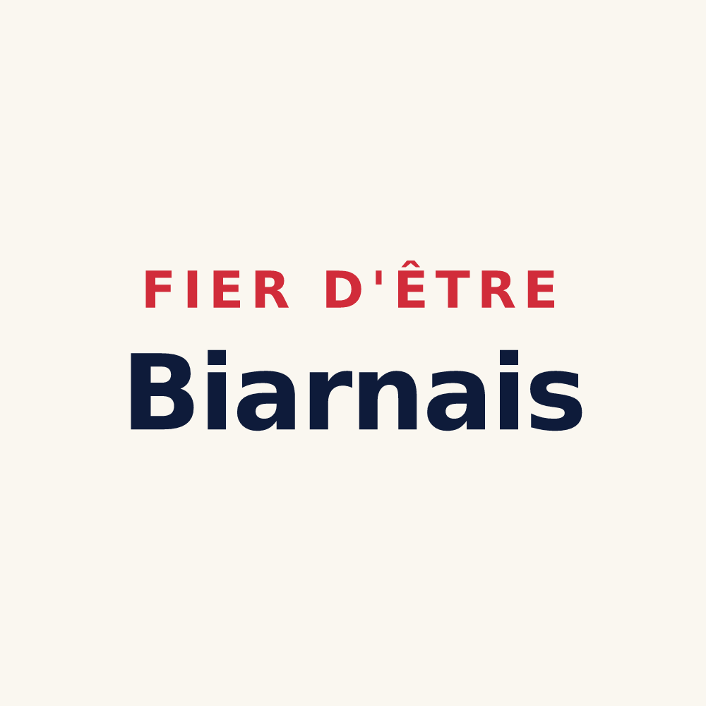 Tasse « Fier d'être Biarnais » — design pour Biars-sur-Cère
