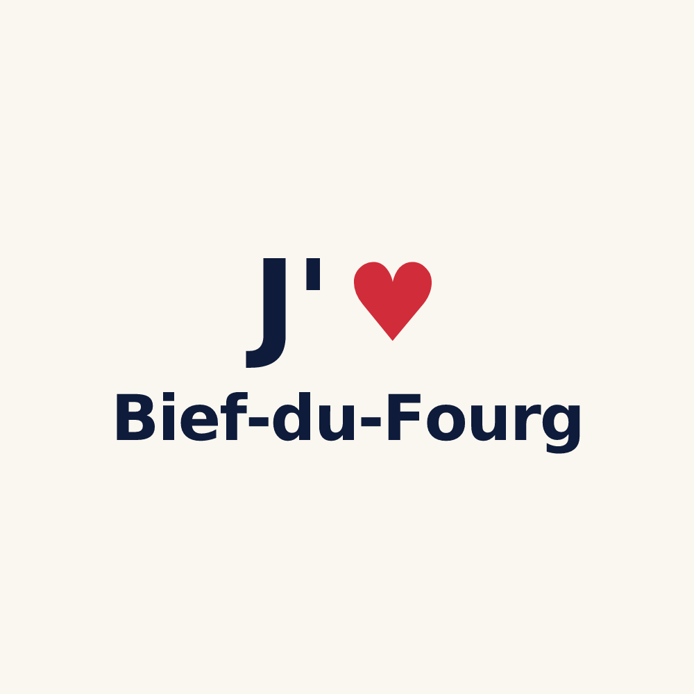 Tasse personnalisée Bief-du-Fourg — design J'aime Bief-du-Fourg