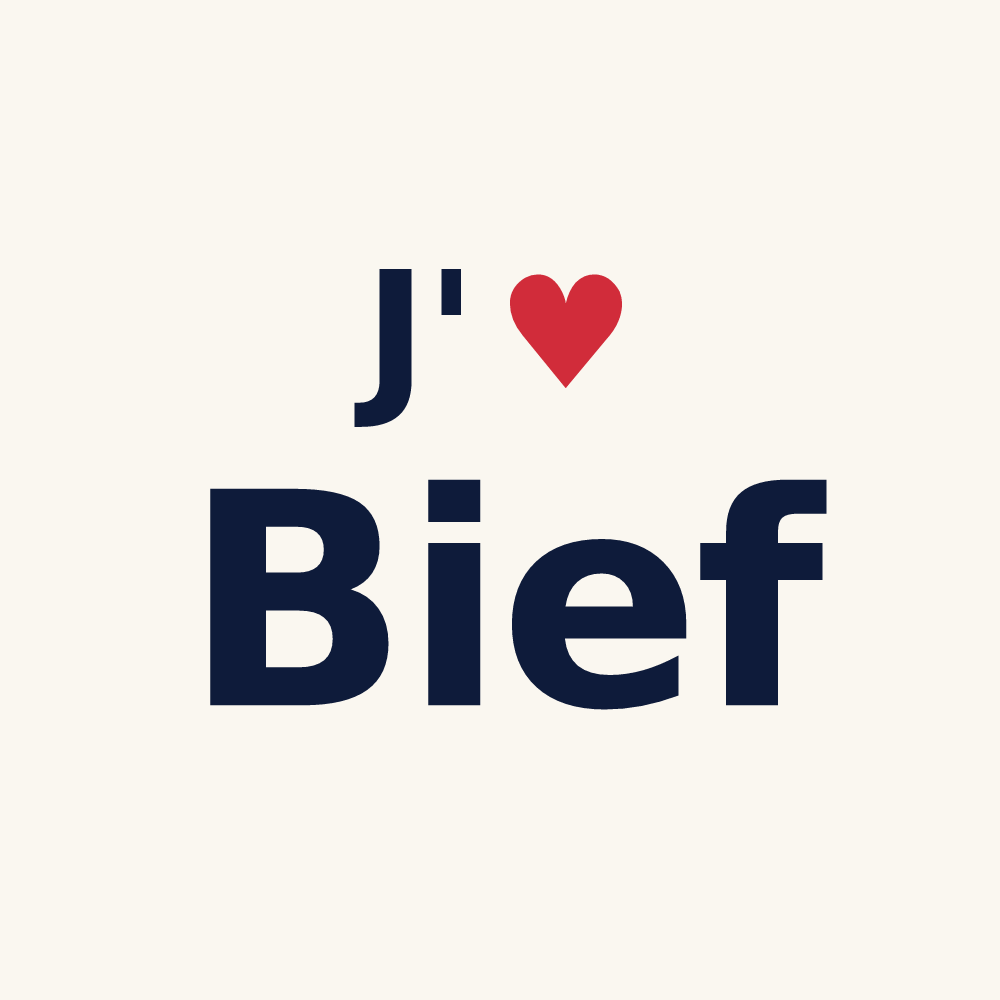 Tasse personnalisée Bief — design J'aime Bief