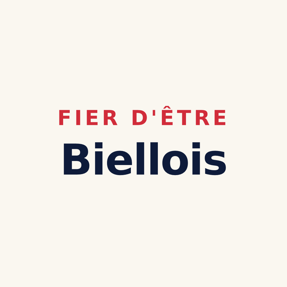 Tasse « Fier d'être Biellois » — design pour Bielle