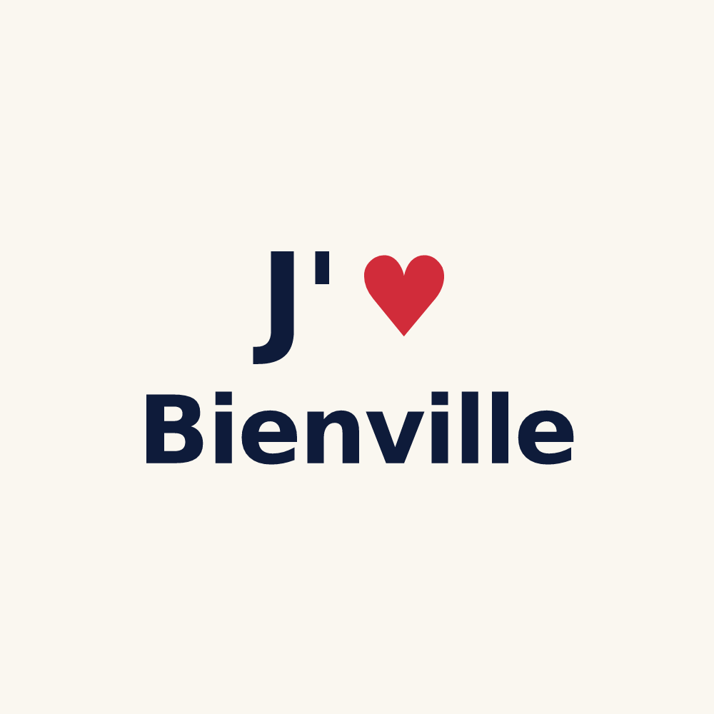 Tasse personnalisée Bienville — design J'aime Bienville