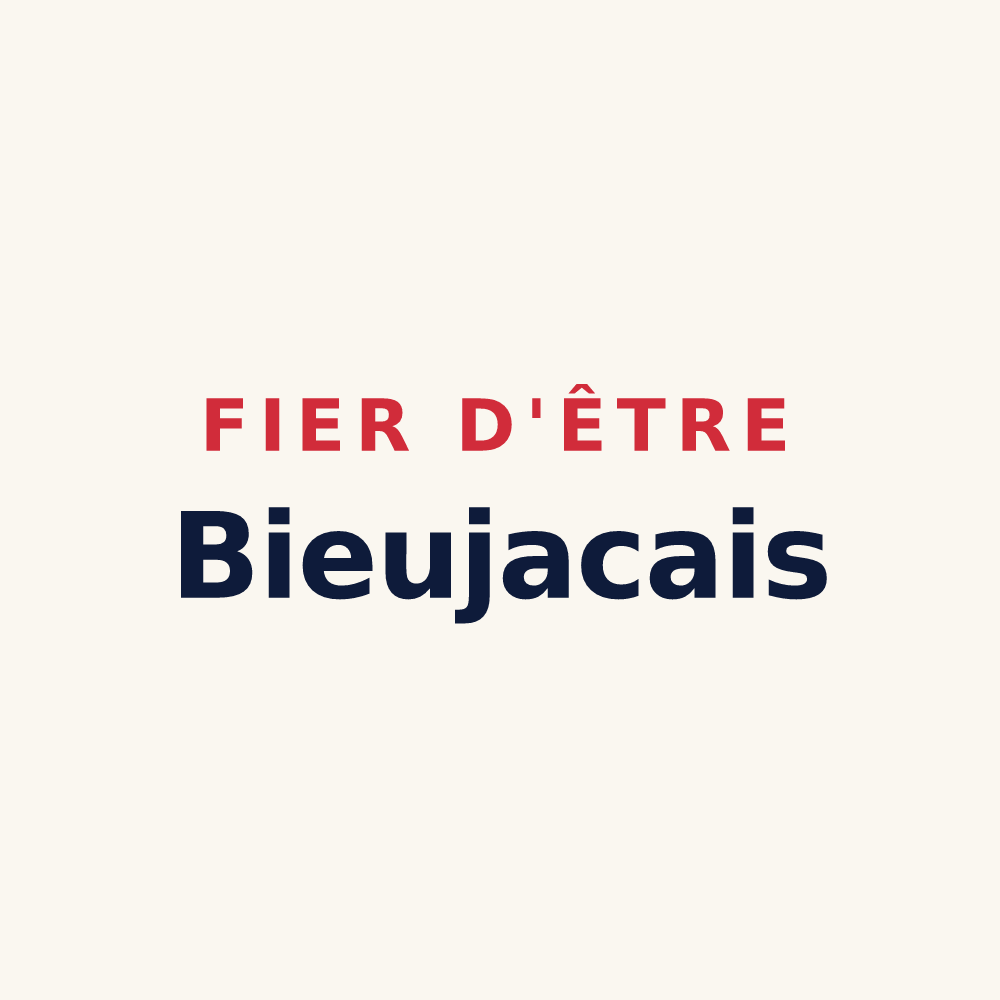 Tasse « Fier d'être Bieujacais » — design pour Bieujac