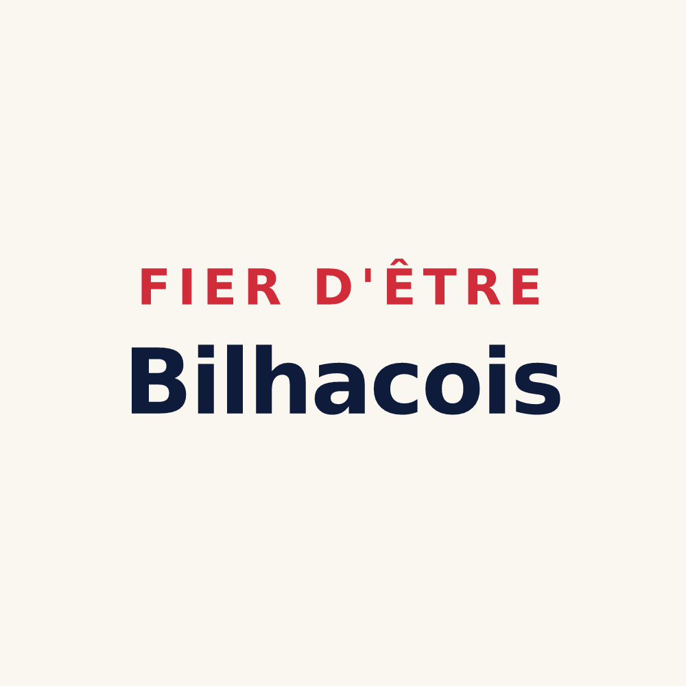 Tasse « Fier d'être Bilhacois » — design pour Bilhac