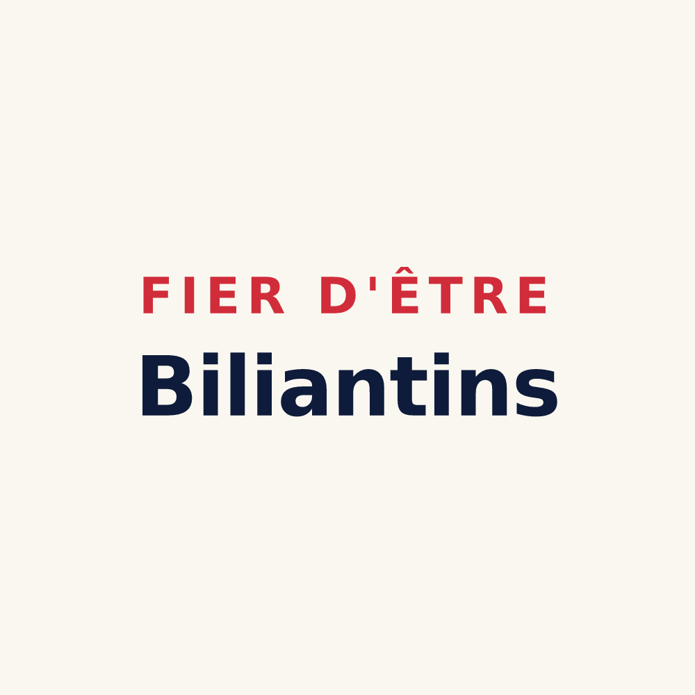 Tasse « Fier d'être Biliantins » — design pour Bilieu