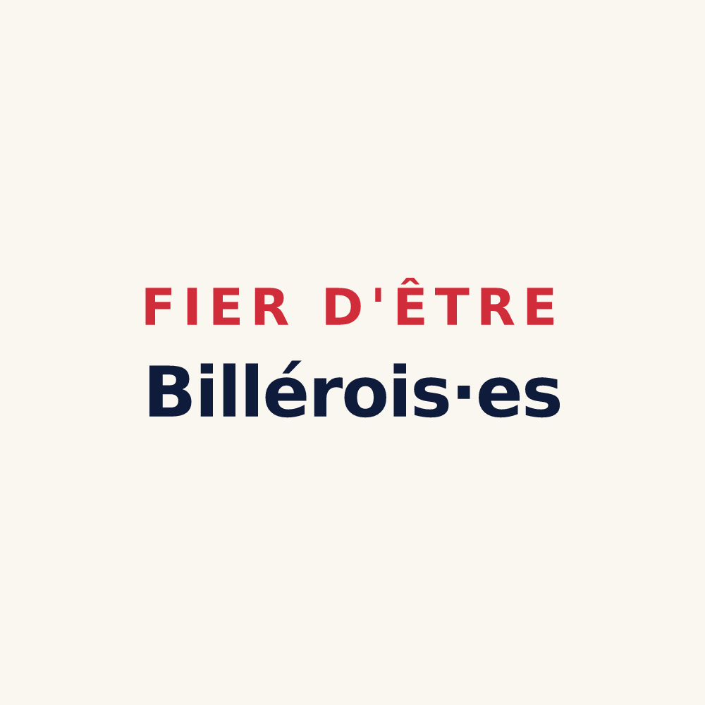 Tasse « Fier d'être Billérois·es » — design pour Billère