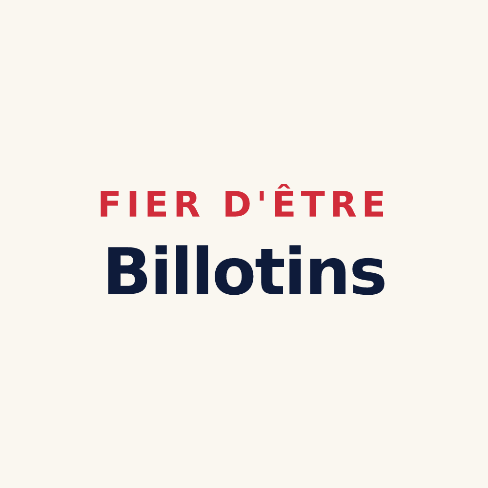 Tasse « Fier d'être Billotins » — design pour Billy-le-Grand