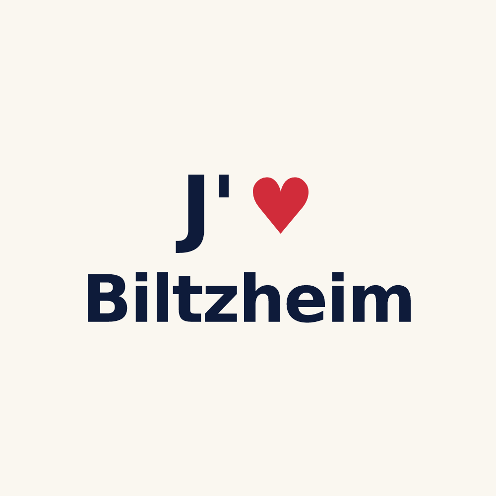 Tasse personnalisée Biltzheim — design J'aime Biltzheim