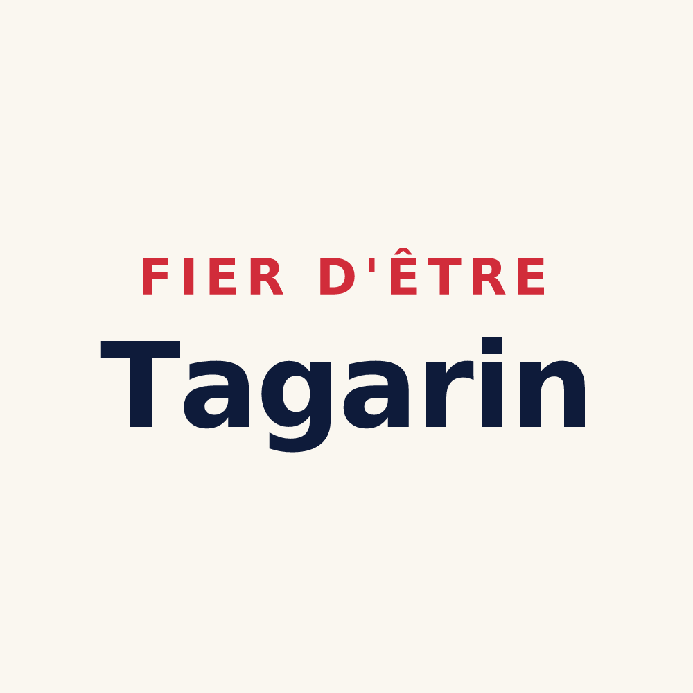 Tasse « Fier d'être Tagarin » — design pour Binic-Étables-sur-Mer