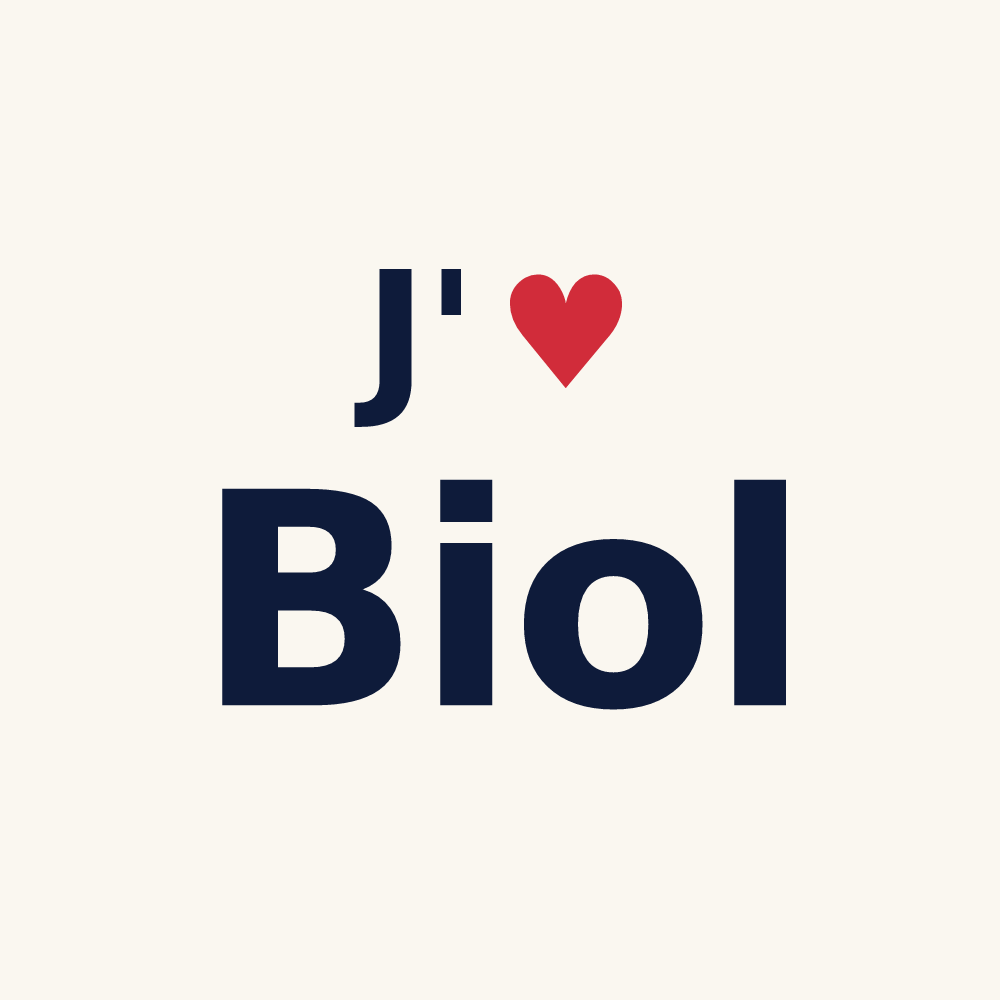 Tasse personnalisée Biol — design J'aime Biol