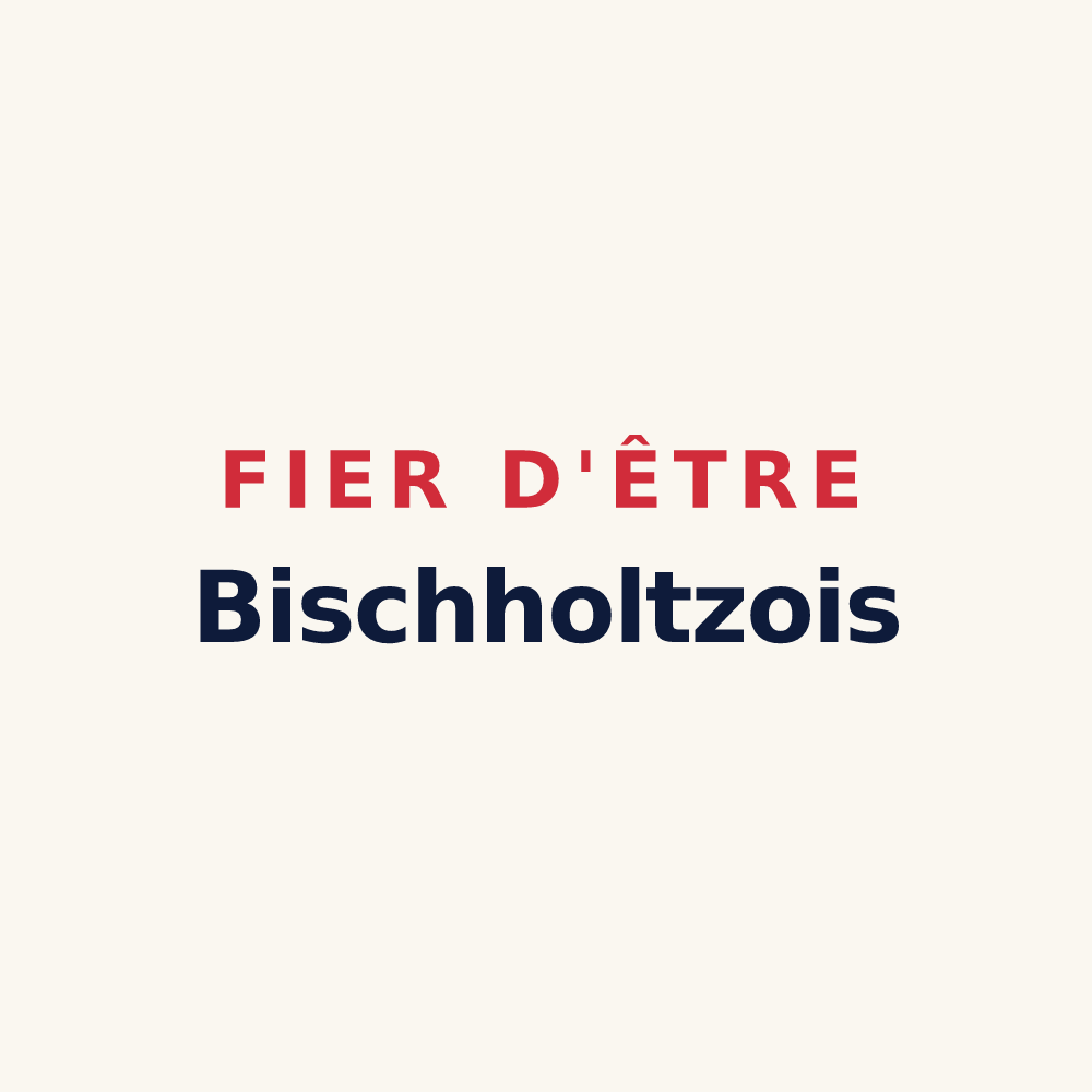Tasse « Fier d'être Bischholtzois » — design pour Bischholtz