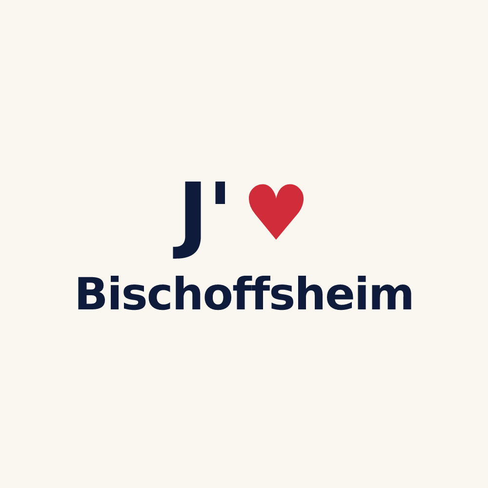 Tasse personnalisée Bischoffsheim — design J'aime Bischoffsheim