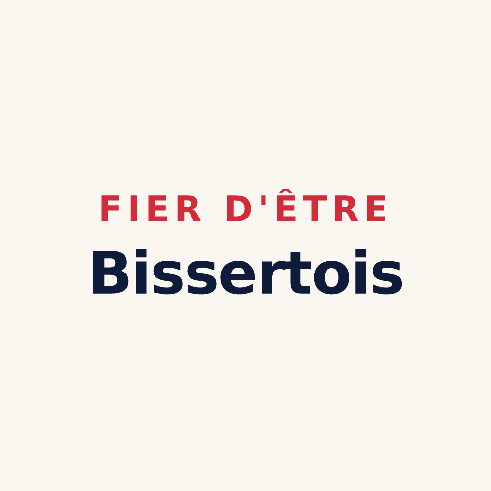 Tasse « Fier d'être Bissertois » — design pour Bissert