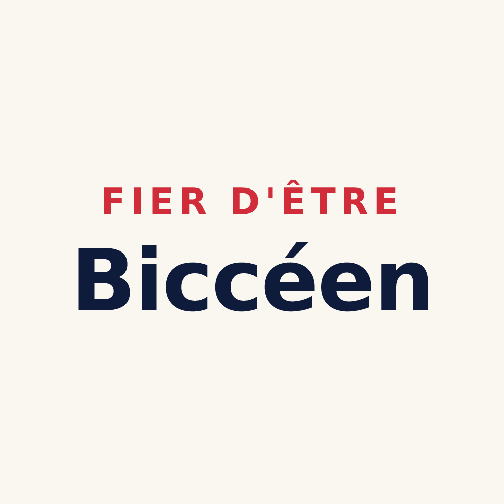Tasse « Fier d'être Biccéen » — design pour Bissey-la-Côte