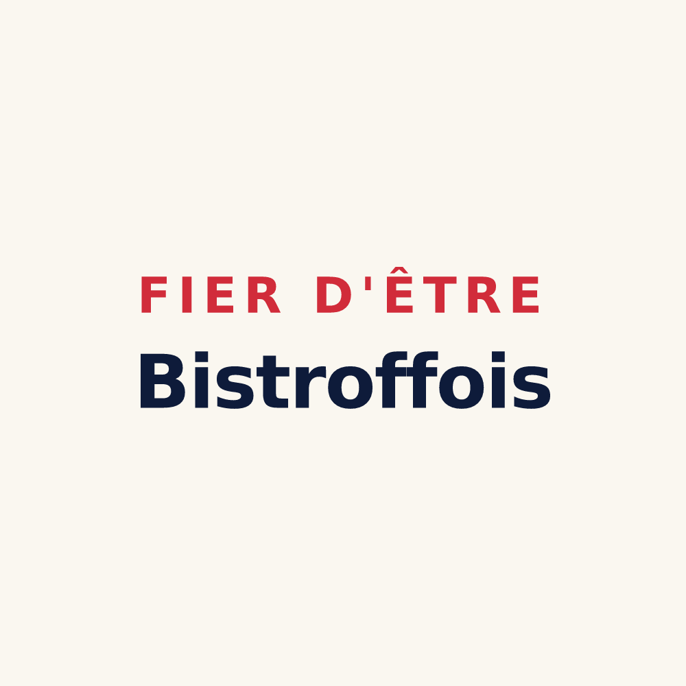 Tasse « Fier d'être Bistroffois » — design pour Bistroff
