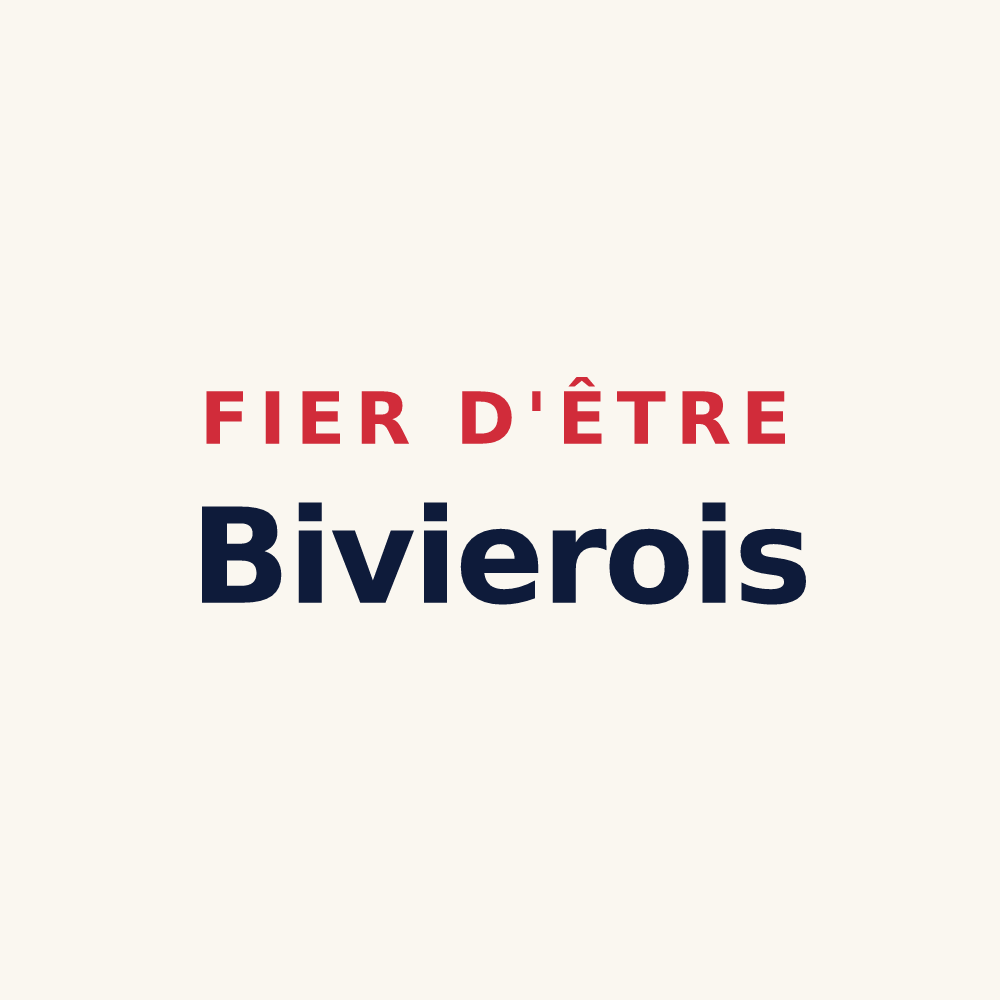 Tasse « Fier d'être Bivierois » — design pour Biviers