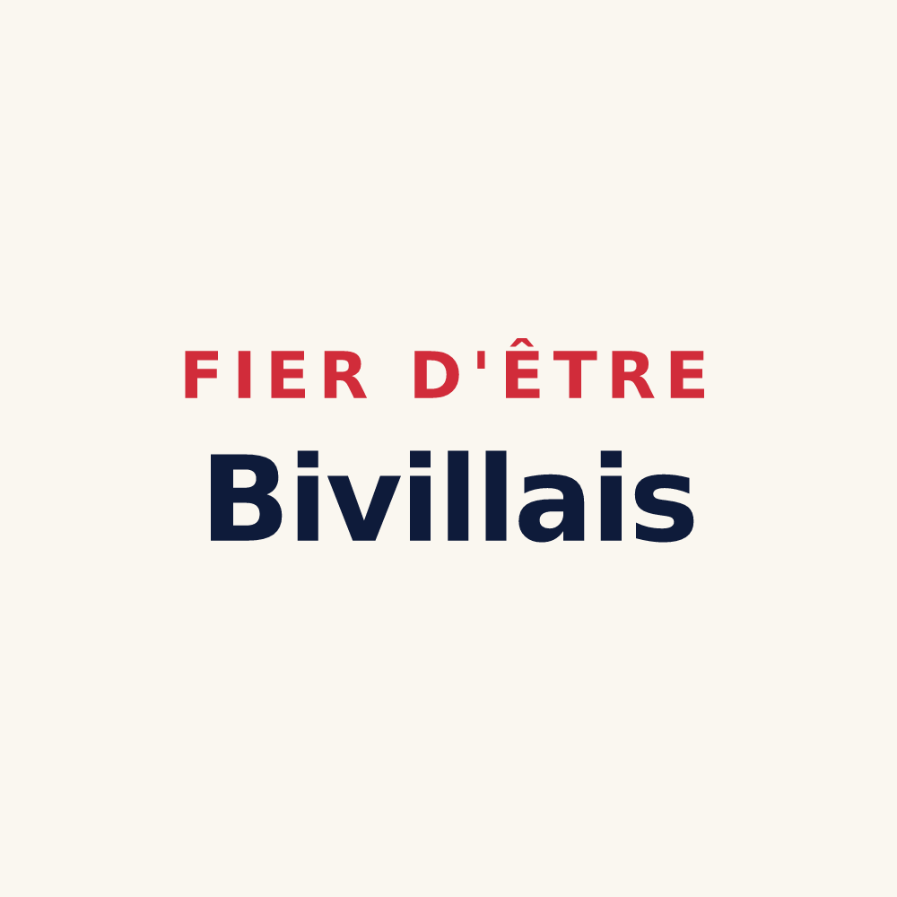 Tasse « Fier d'être Bivillais » — design pour Biville-la-Rivière