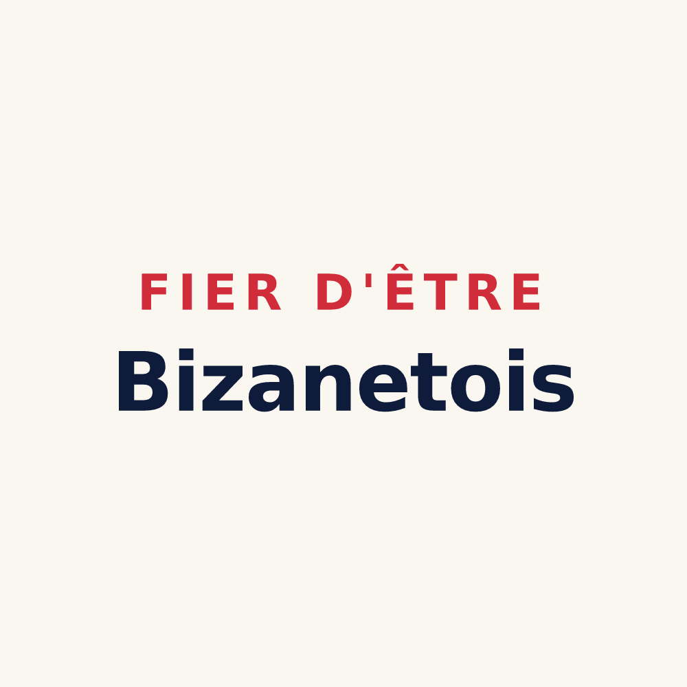 Tasse « Fier d'être Bizanetois » — design pour Bizanet