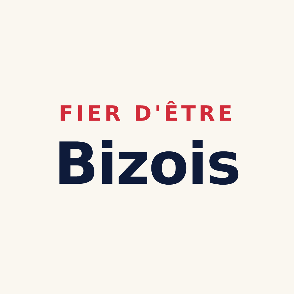 Tasse « Fier d'être Bizois » — design pour Bize