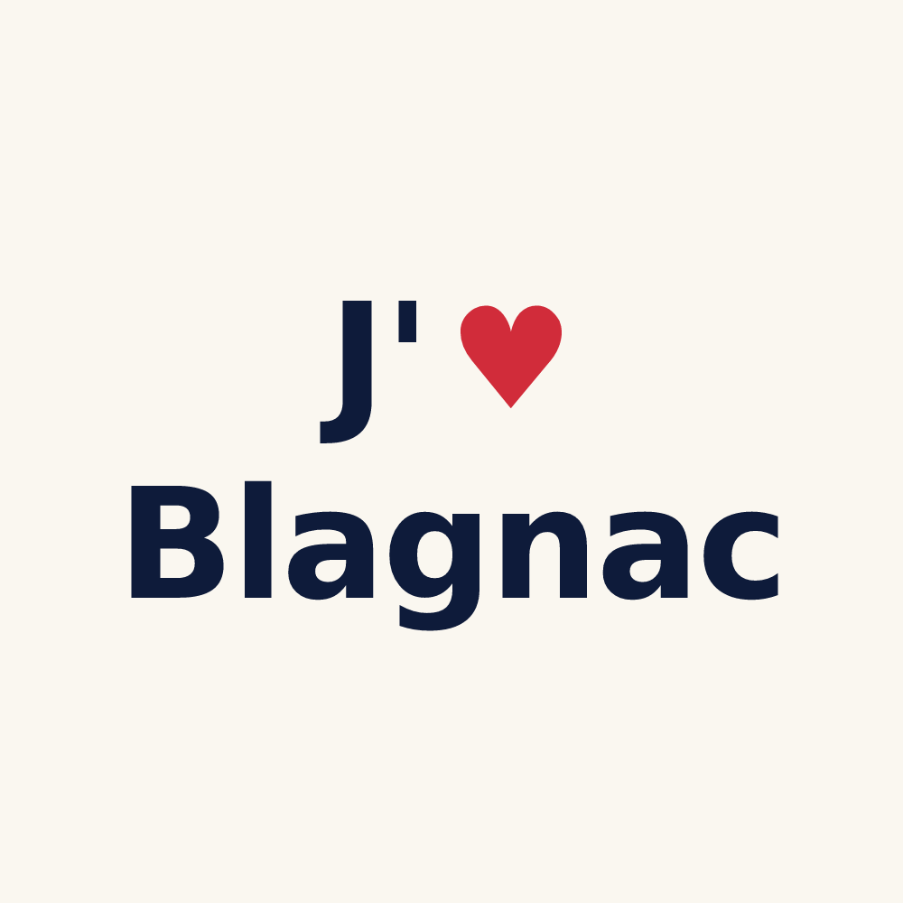 Tasse personnalisée Blagnac — design J'aime Blagnac