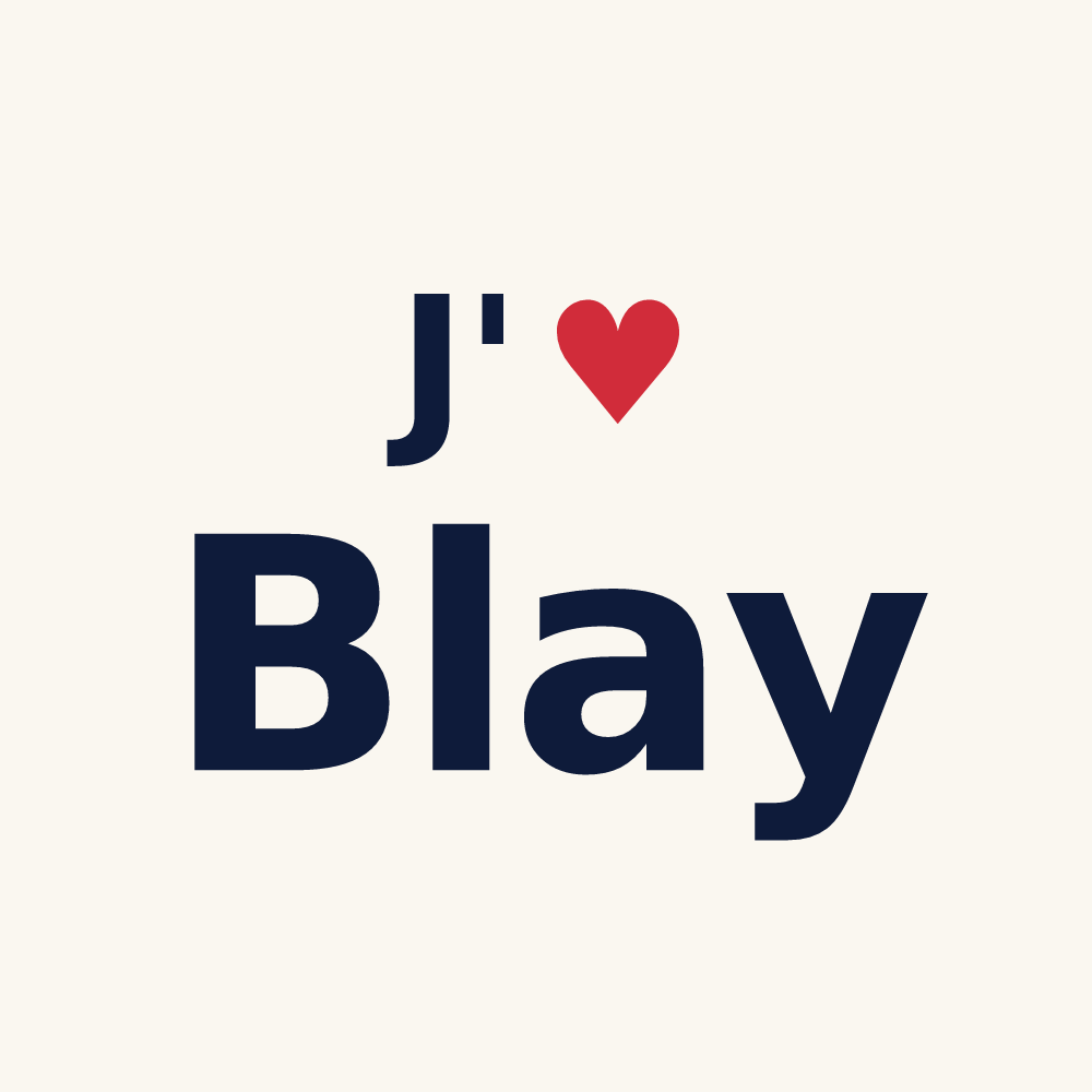 Tasse personnalisée Blay — design J'aime Blay