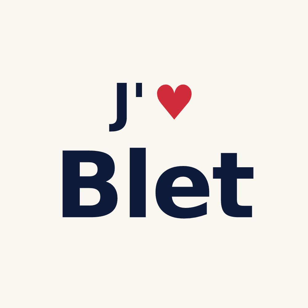 Tasse personnalisée Blet — design J'aime Blet