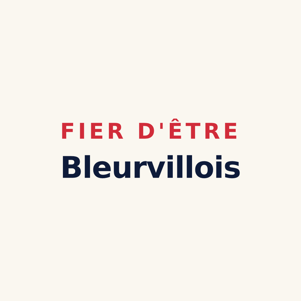 Tasse « Fier d'être Bleurvillois » — design pour Bleurville