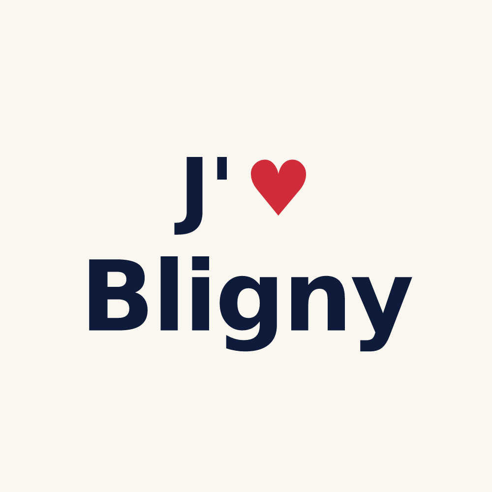 Tasse personnalisée Bligny — design J'aime Bligny