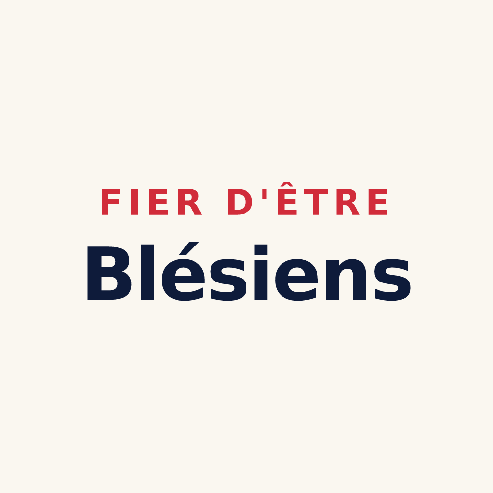 Tasse « Fier d'être Blésiens » — design pour Blois-sur-Seille