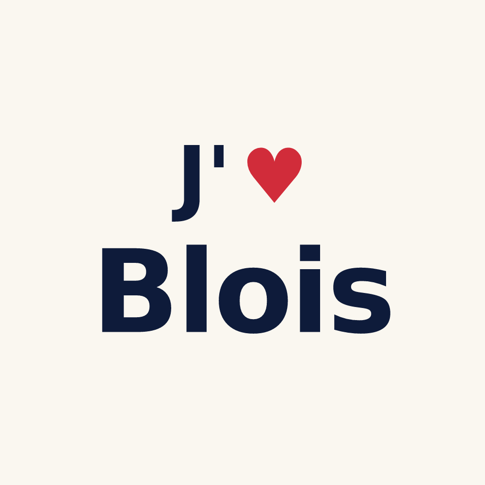 Tasse personnalisée Blois — design J'aime Blois