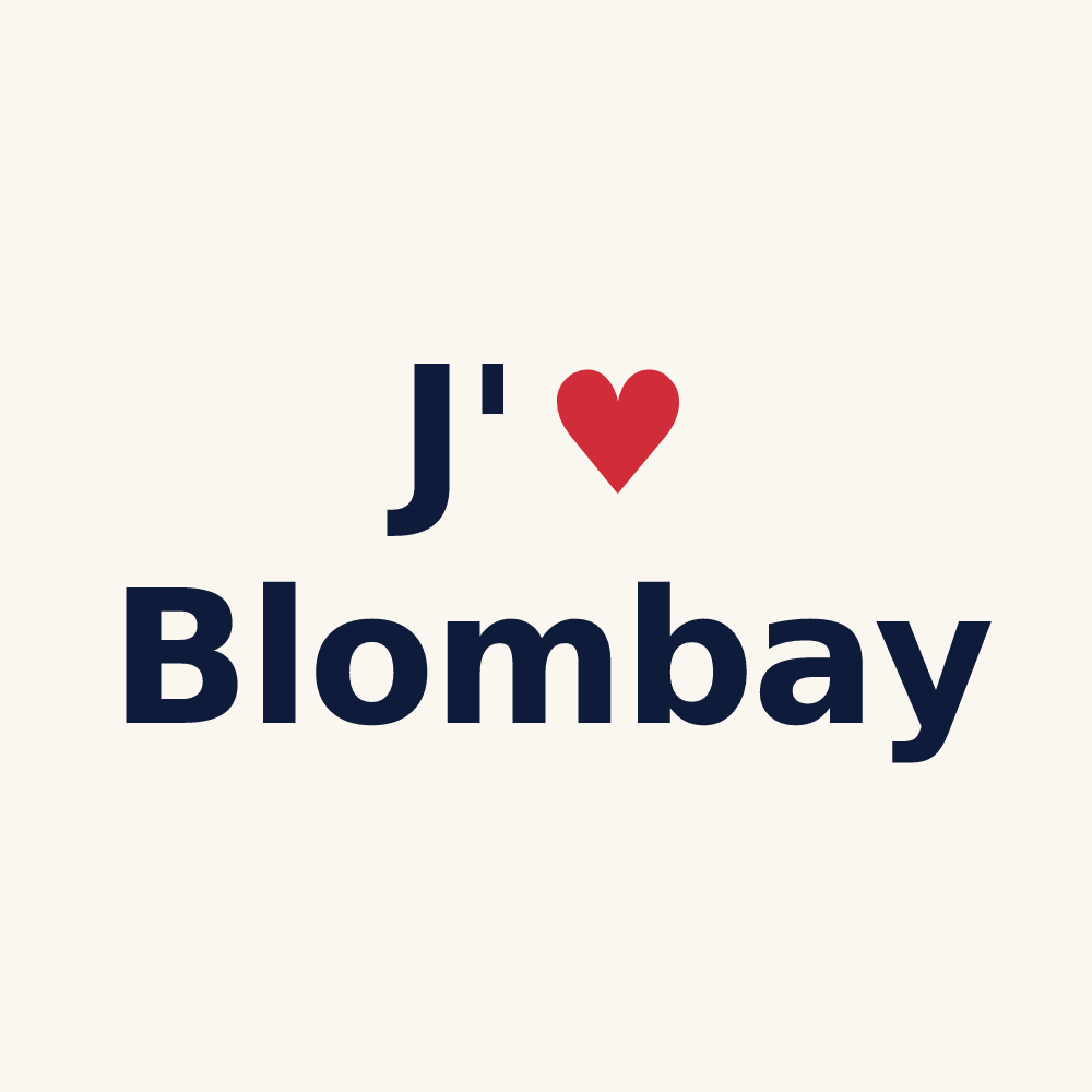Tasse personnalisée Blombay — design J'aime Blombay