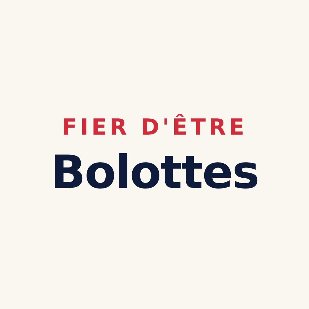 Tasse « Fier d'être Bolottes » — design pour Blussangeaux