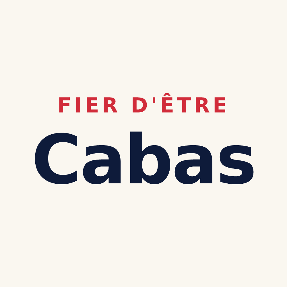 Tasse « Fier d'être Cabas » — design pour Blye