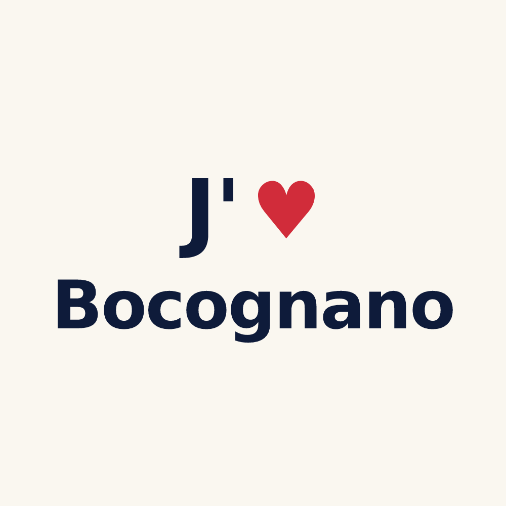 Tasse personnalisée Bocognano — design J'aime Bocognano