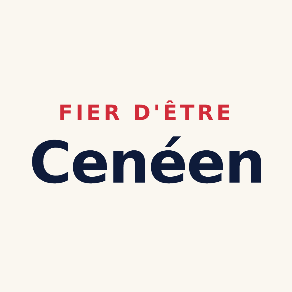 Tasse « Fier d'être Cenéen » — design pour Bois-de-Céné