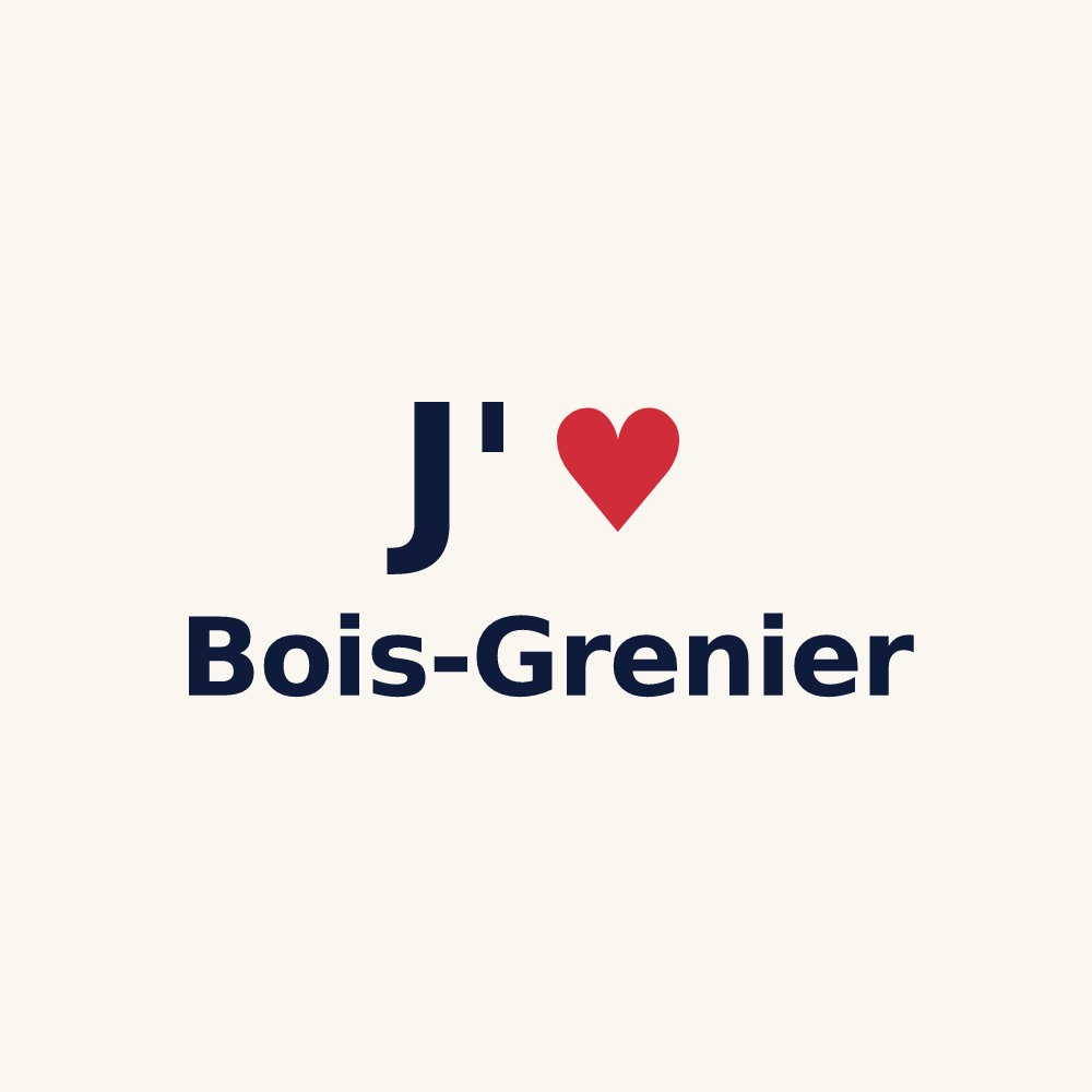 Tasse personnalisée Bois-Grenier — design J'aime Bois-Grenier