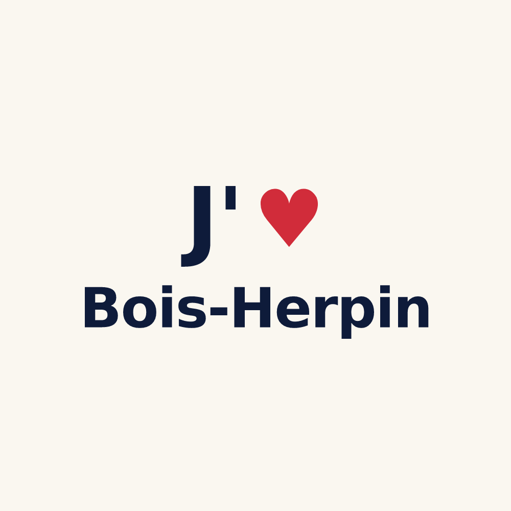 Tasse personnalisée Bois-Herpin — design J'aime Bois-Herpin