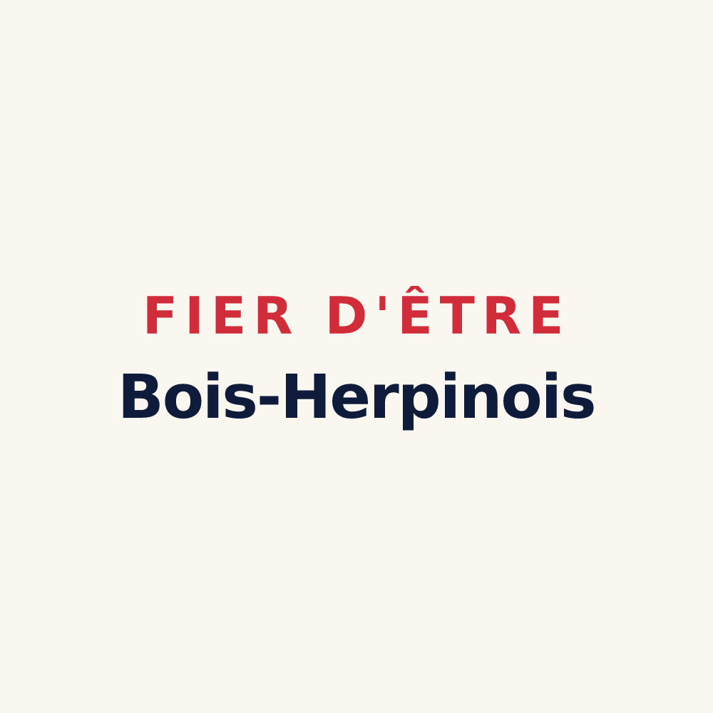 Tasse « Fier d'être Bois-Herpinois » — design pour Bois-Herpin