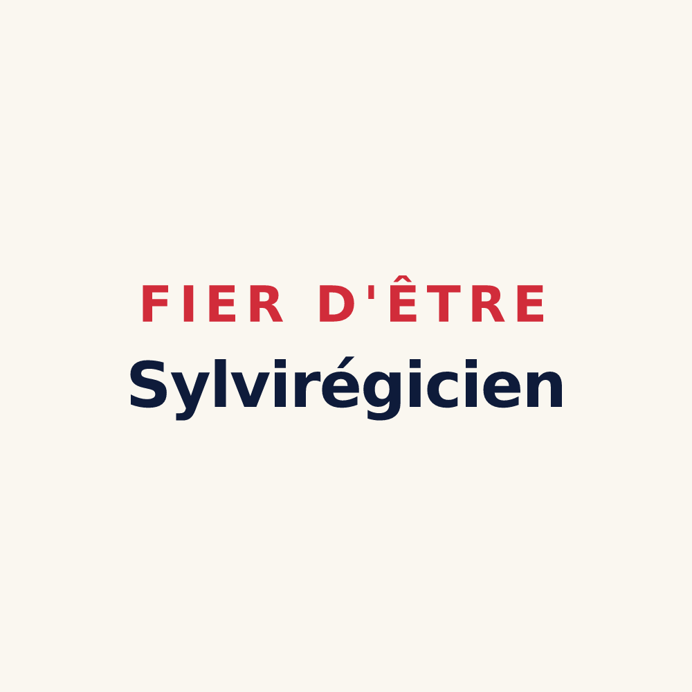 Tasse « Fier d'être Sylvirégicien » — design pour Bois-le-Roi