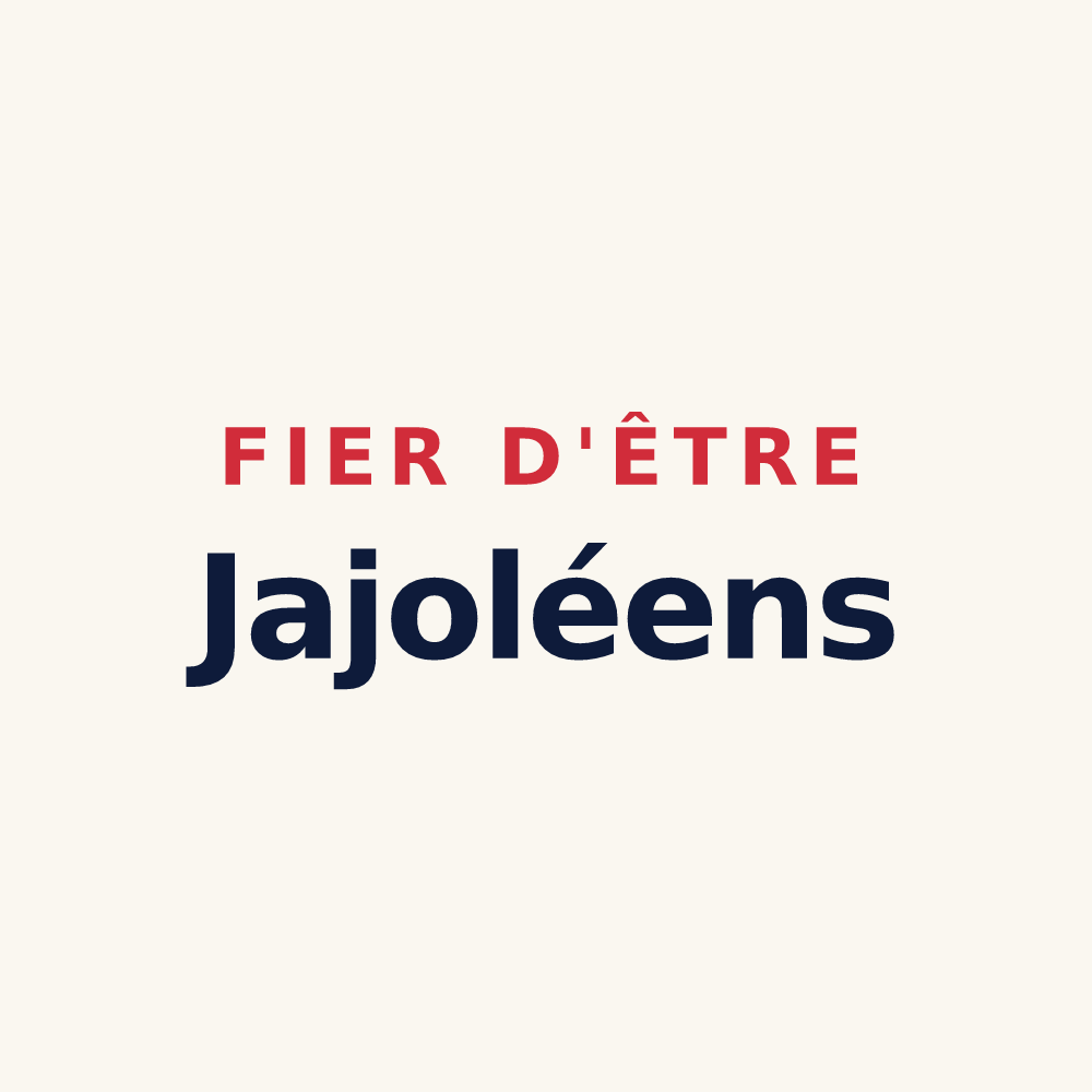 Tasse « Fier d'être Jajoléens » — design pour Boischampré