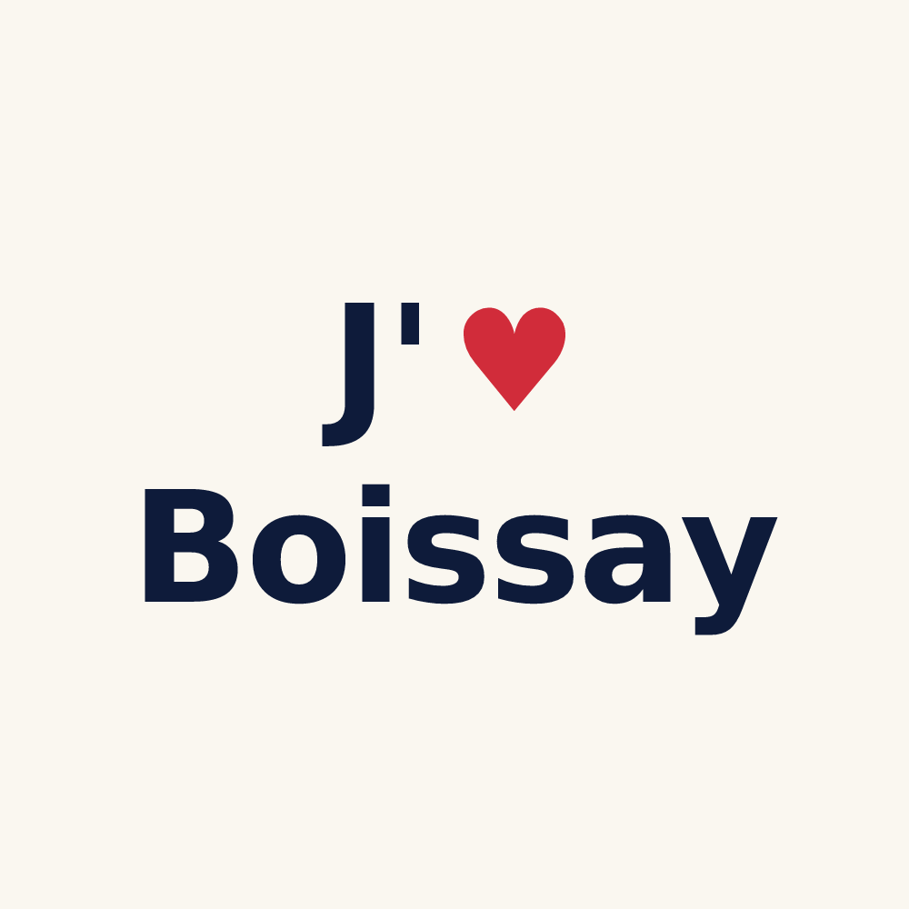 Tasse personnalisée Boissay — design J'aime Boissay