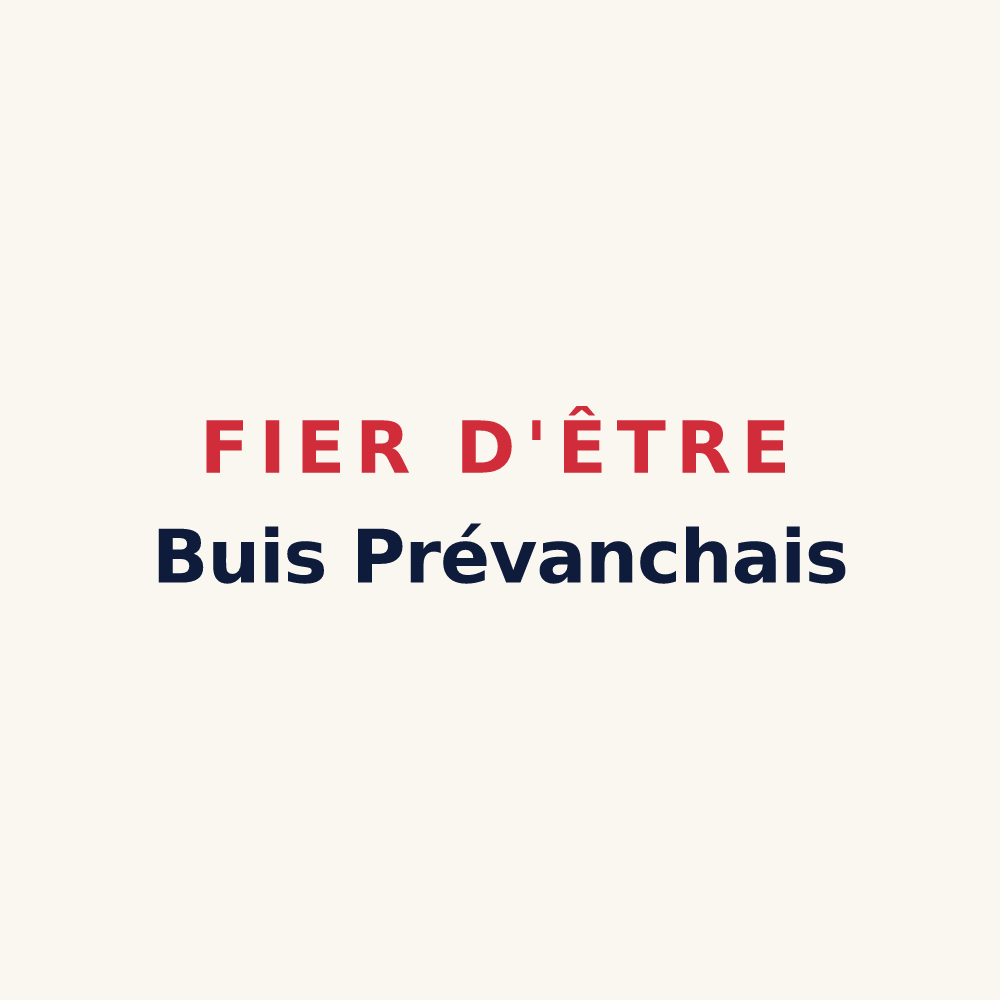 Tasse « Fier d'être Buis Prévanchais » — design pour Boisset-les-Prévanches
