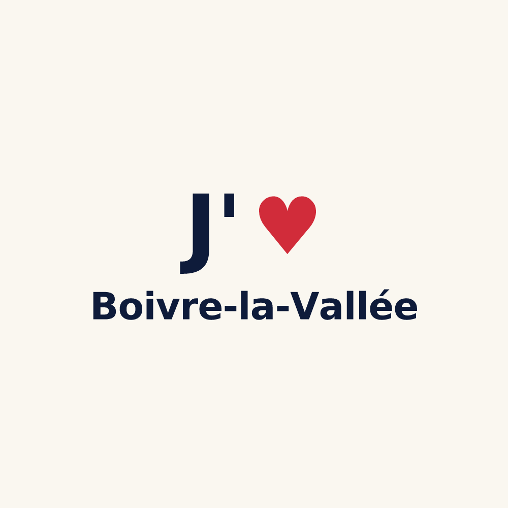 Tasse personnalisée Boivre-la-Vallée — design J'aime Boivre-la-Vallée