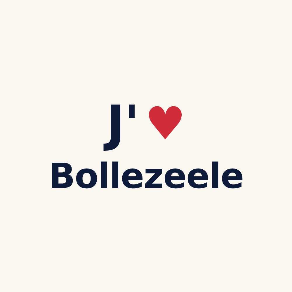Tasse personnalisée Bollezeele — design J'aime Bollezeele