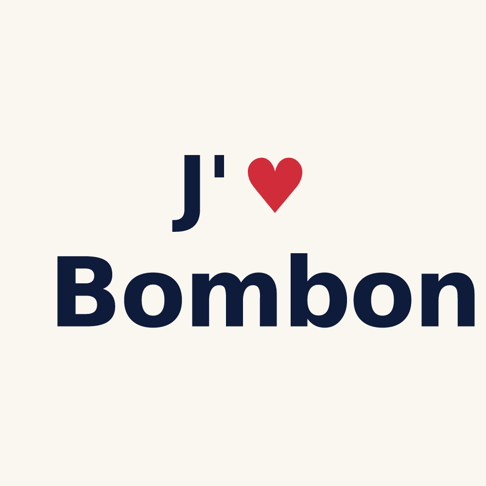 Tasse personnalisée Bombon — design J'aime Bombon
