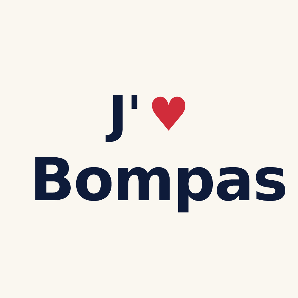 Tasse personnalisée Bompas — design J'aime Bompas