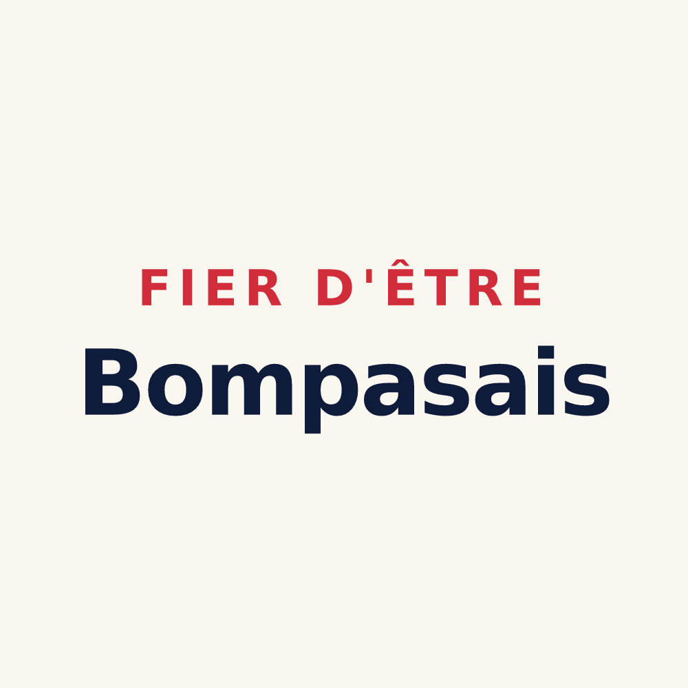Tasse « Fier d'être Bompasais » — design pour Bompas